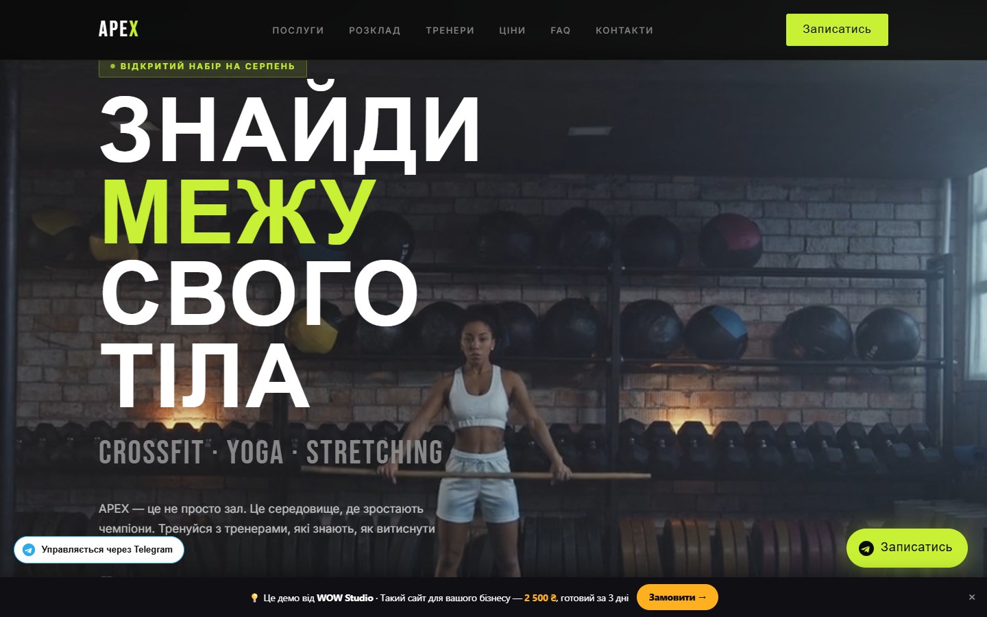 Fitness Demo